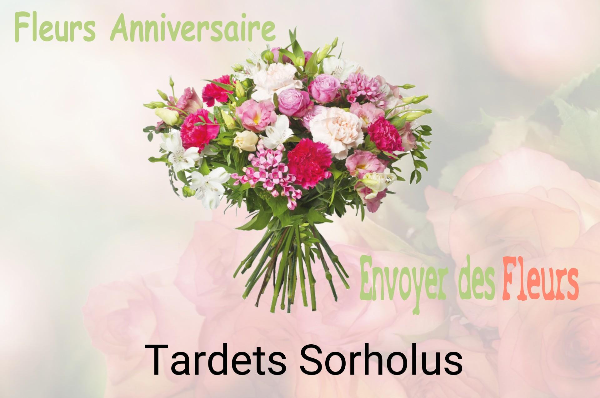 Bouquet de fleurs d’anniversaire livré à Tardets-Sorholus