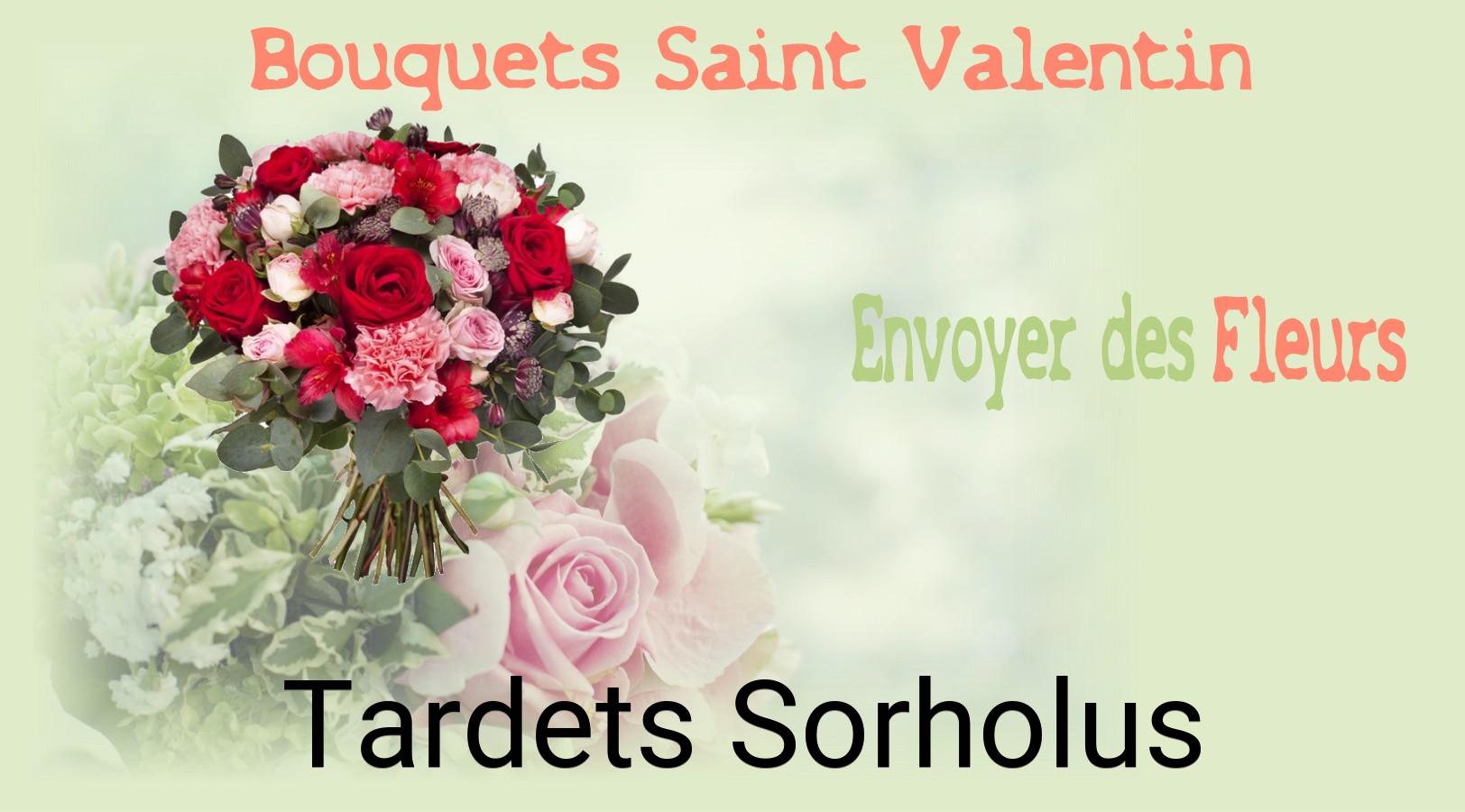 Roses de Saint-Valentin livrées à Tardets-Sorholus